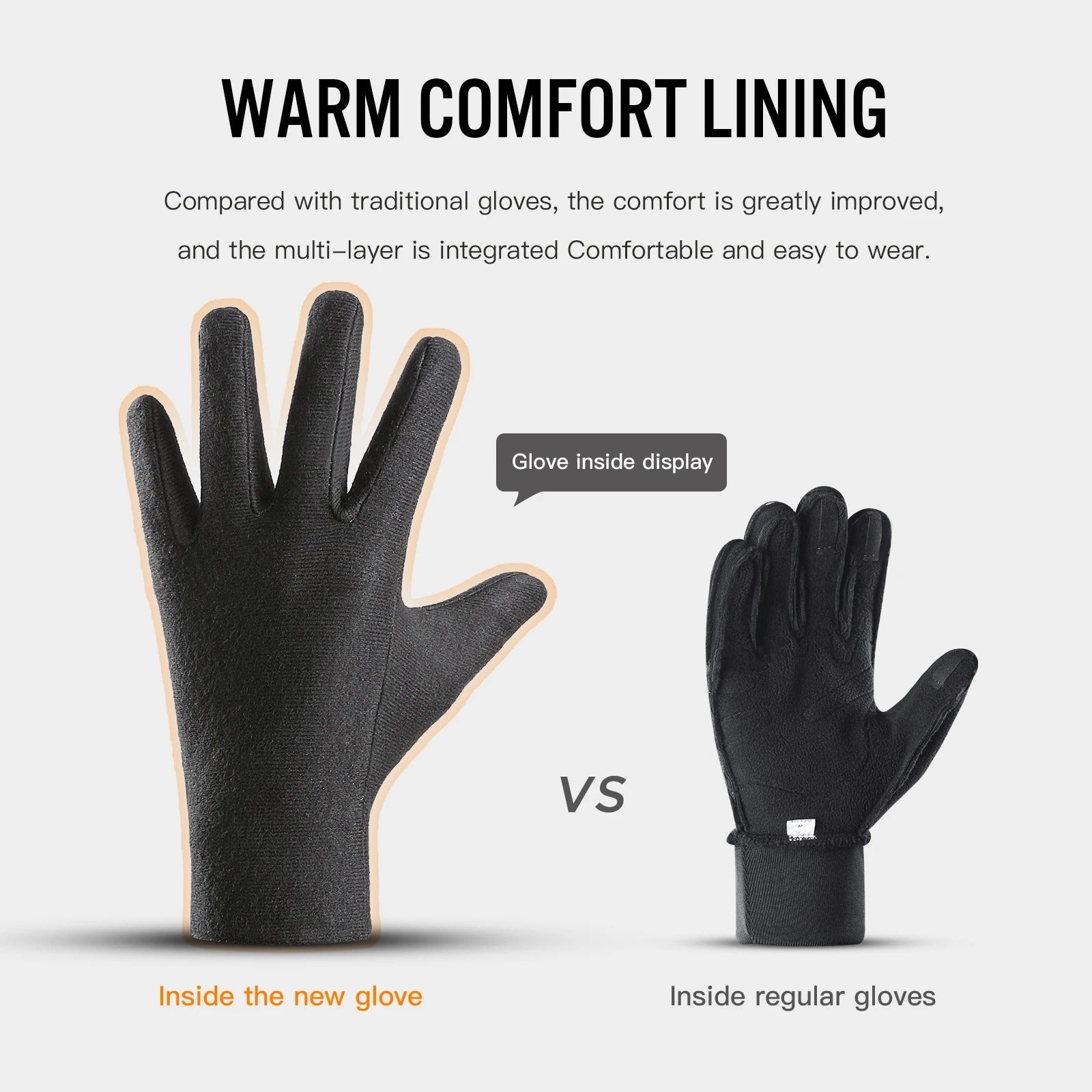 Unisex Verwarmde Handschoenen met Touchscreenfunctie 5