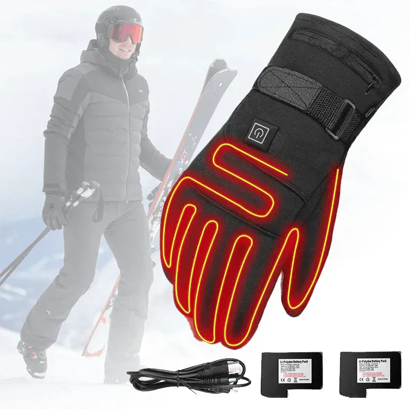 Unisex Verwarmde Handschoenen voor Winter 1