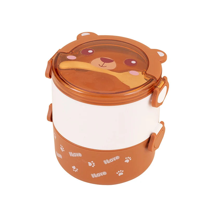 Unisex Voedselbewaarcontainer Panda Thema Compact 4
