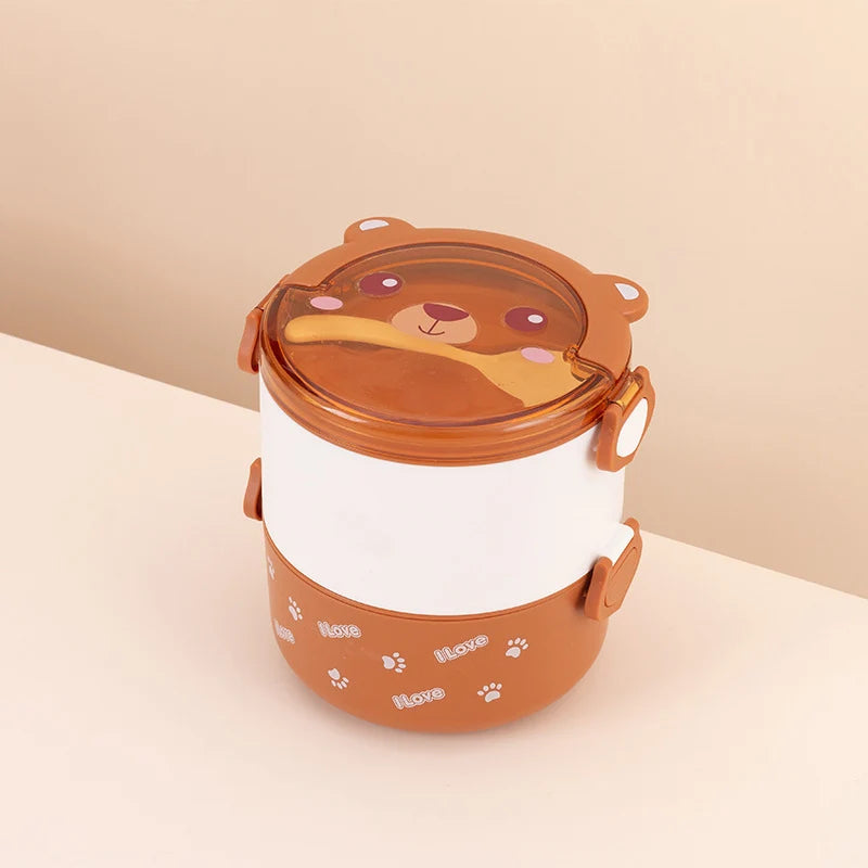 Unisex Voedselbewaarcontainer Panda Thema Compact 9