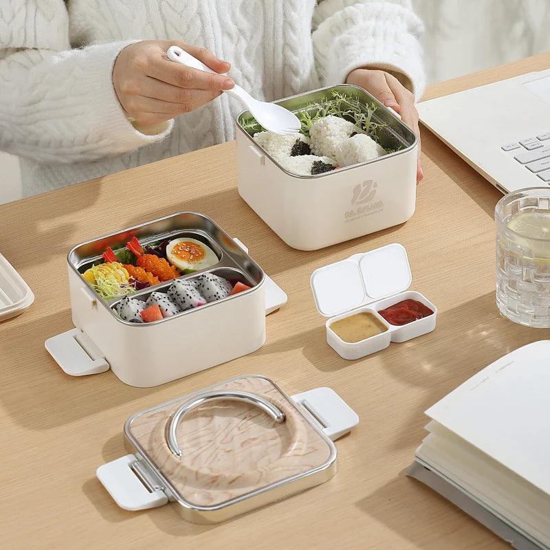 Unisex Voedselbox Met Meerdere Compartimenten Functioneel Ontwerp 2