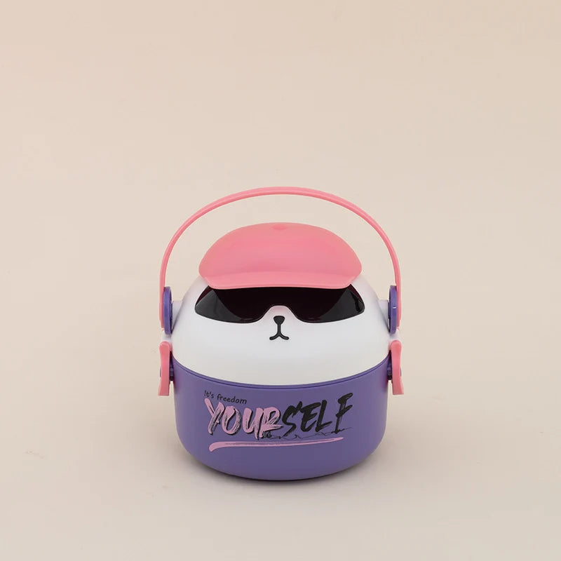 Unisex Voedseldrager Dierenthema Praktisch Ontwerp 6