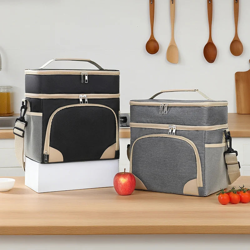 Unisex Voedseldrager Thermisch Geïsoleerd Praktisch Design 1