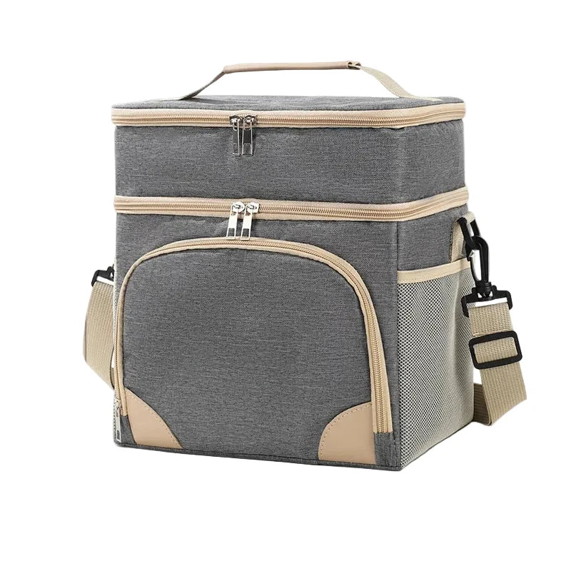 Unisex Voedseldrager Thermisch Geïsoleerd Praktisch Design 6