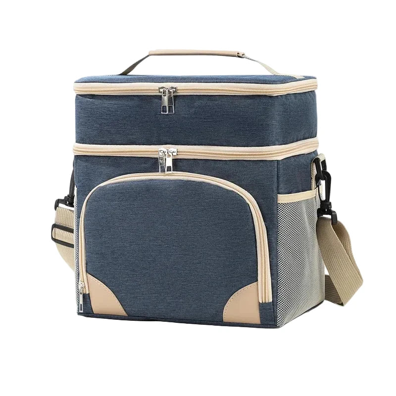 Unisex Voedseldrager Thermisch Geïsoleerd Praktisch Design 7