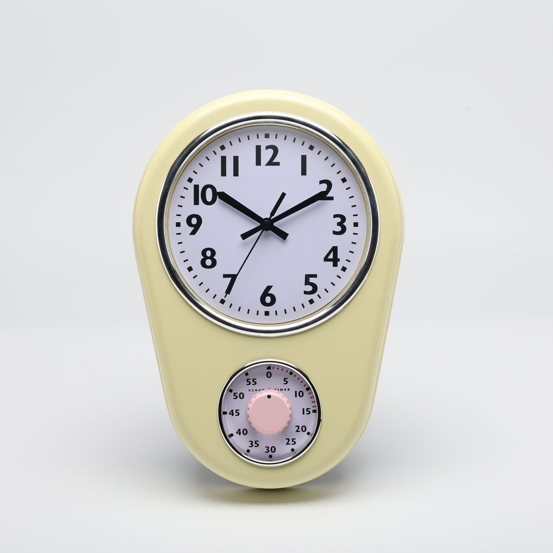 Unisex Wandklok Vintage Stijl met Stopwatchfunctie 6