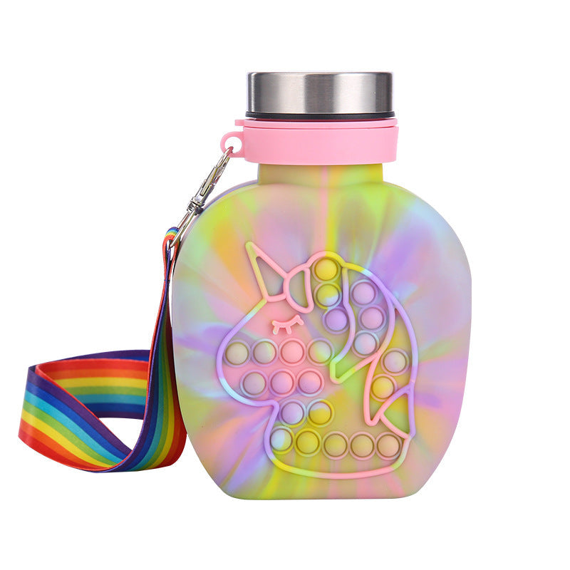 Unisex Waterfles met Eenhoornontwerp 0