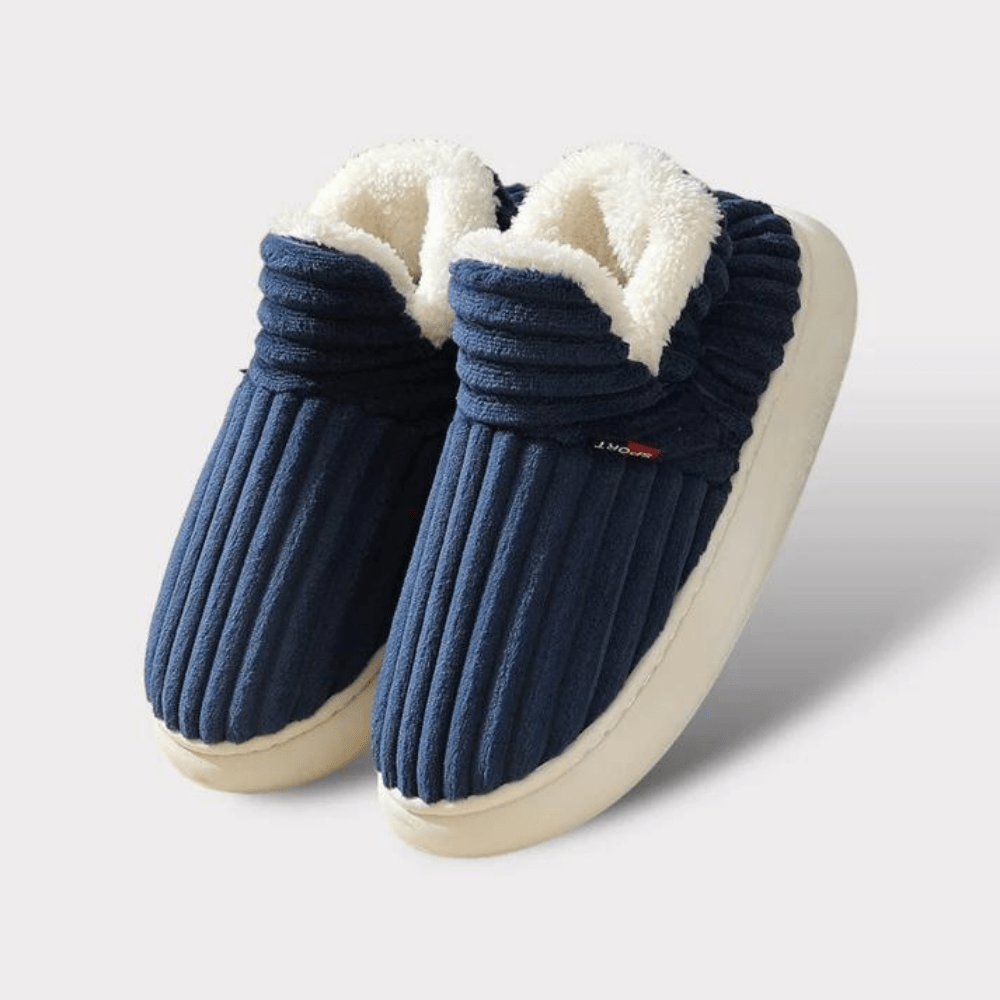 Unisex slippers, zacht pluche, antislip en ergonomisch ontwerp. 2