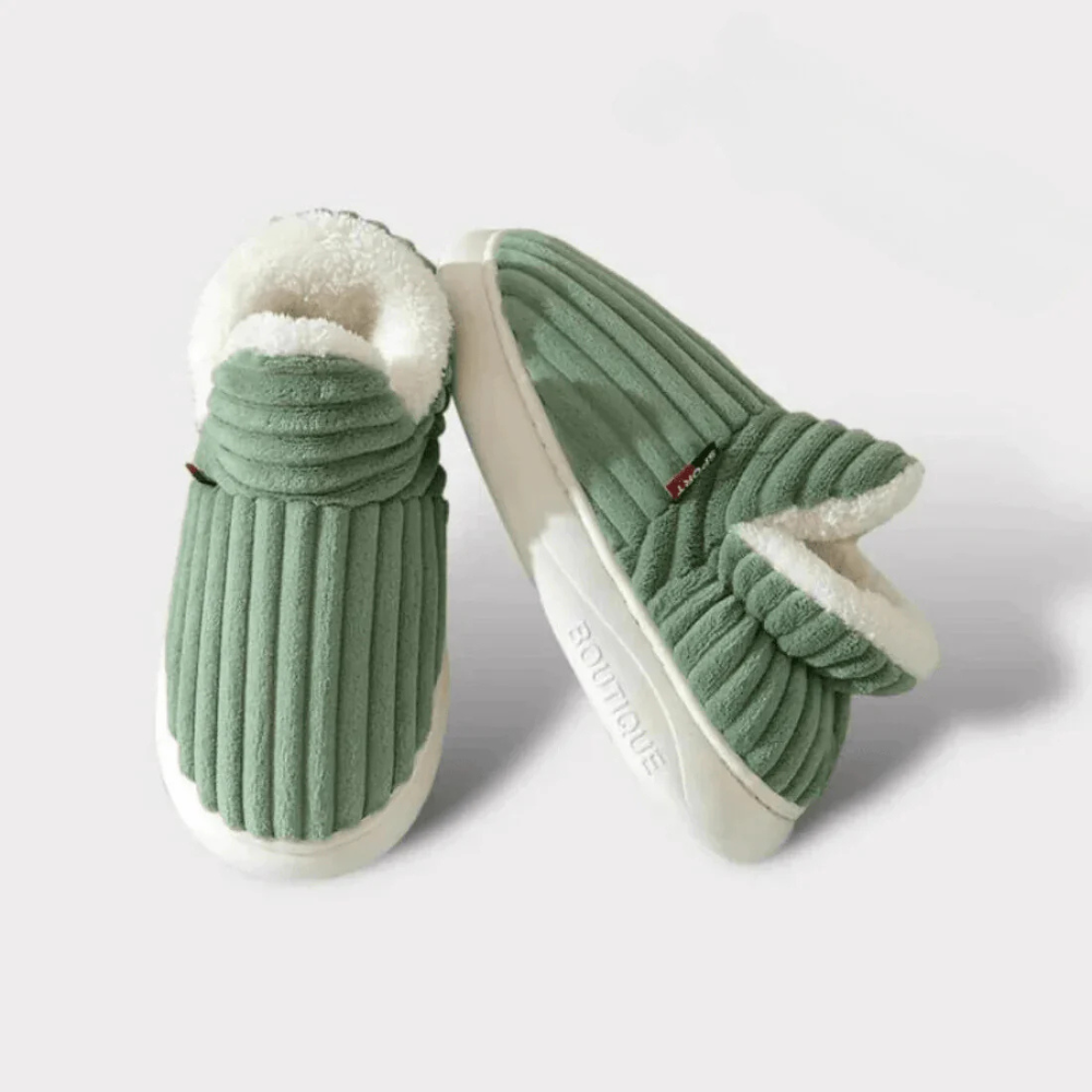 Unisex slippers, zacht pluche, antislip en ergonomisch ontwerp. 4