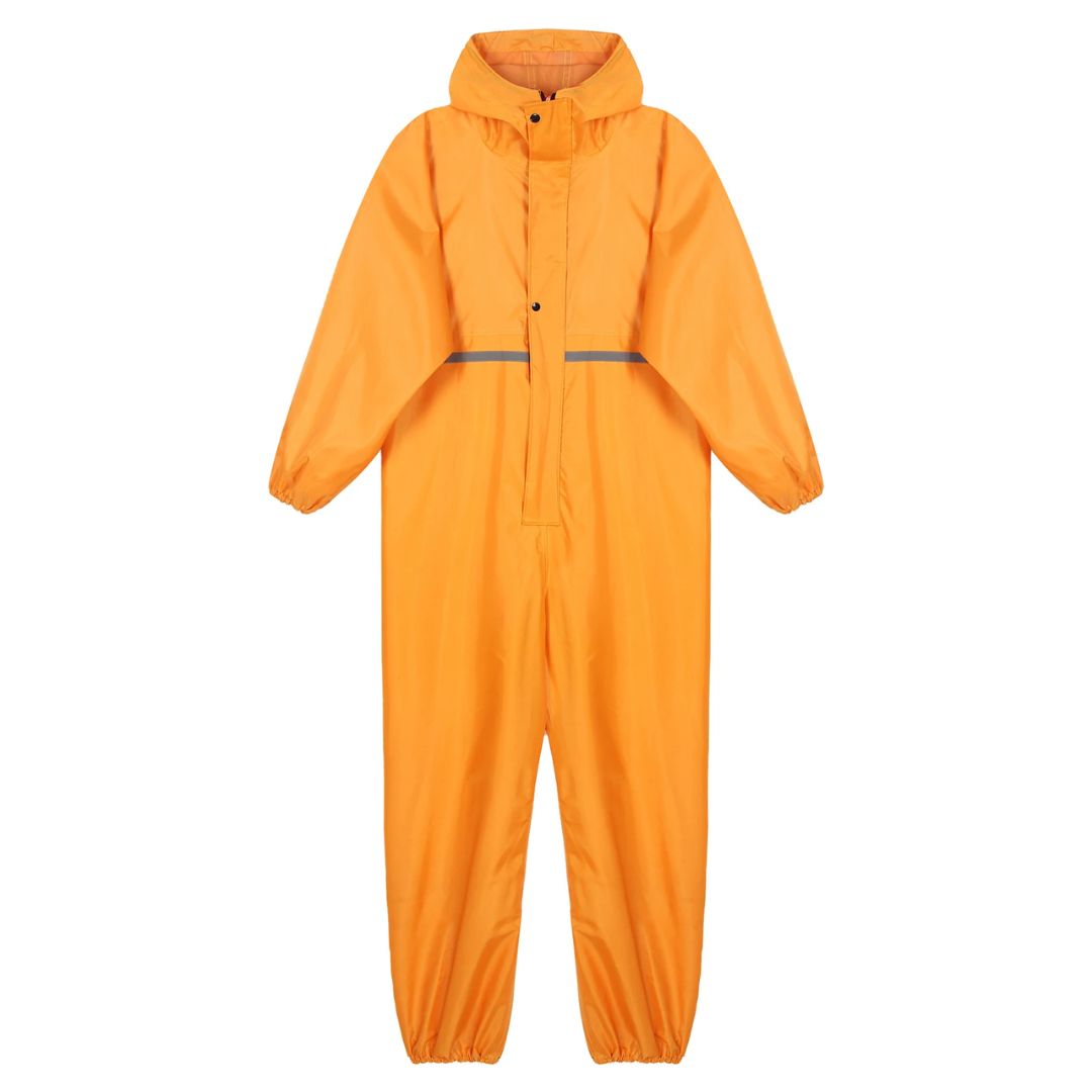 Veiligheidsoverall met Capuchon Waterdicht Reflecterend 7