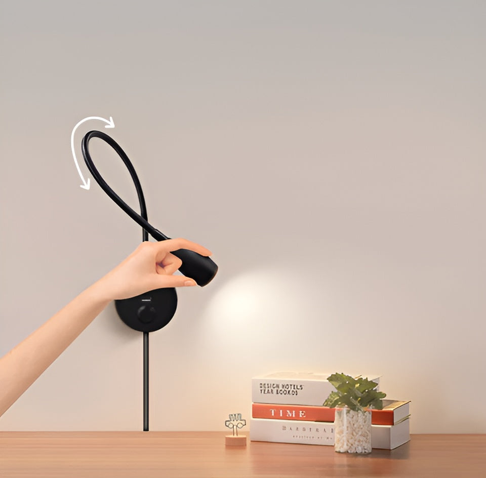 Verstelbare Leeslamp met USB Oplaadpoort voor Bed en Bureau 1