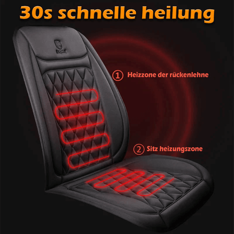 Verwarmde Autostoelhoes met Instelbare Temperatuurregeling 3