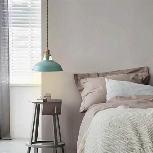 Vintage Hanglamp Metalen Retro Stijl 8