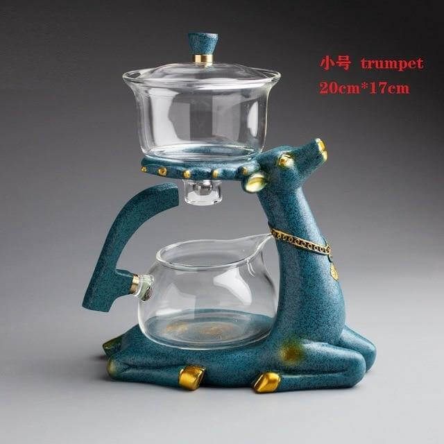 Vintage Theekan Met Magnetische Deksel voor Thee en Dranken 3