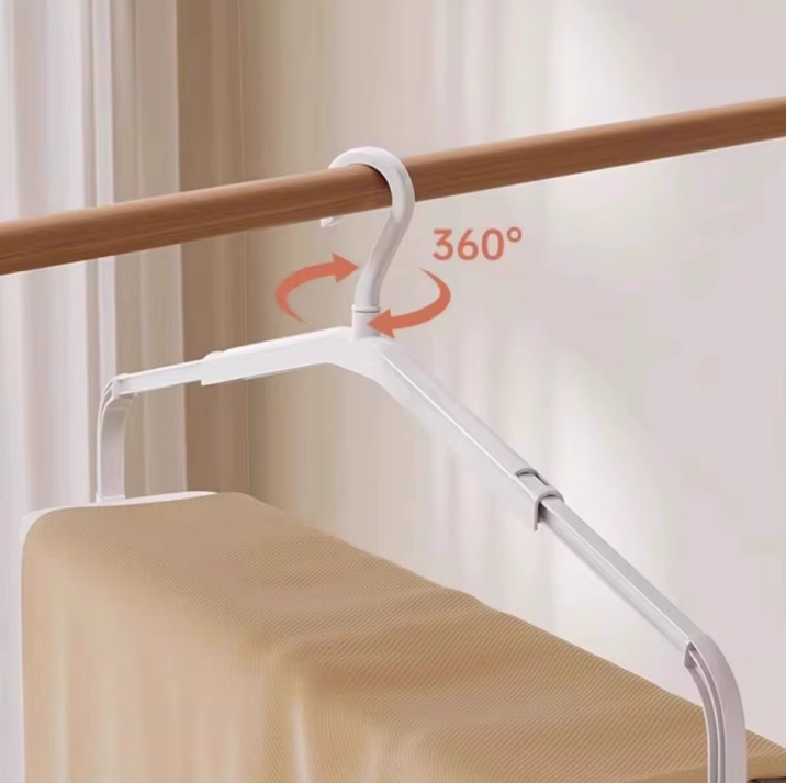 Vouwbaar Ophangrek Uitbreidbaar voor Kleding en Handdoeken 5
