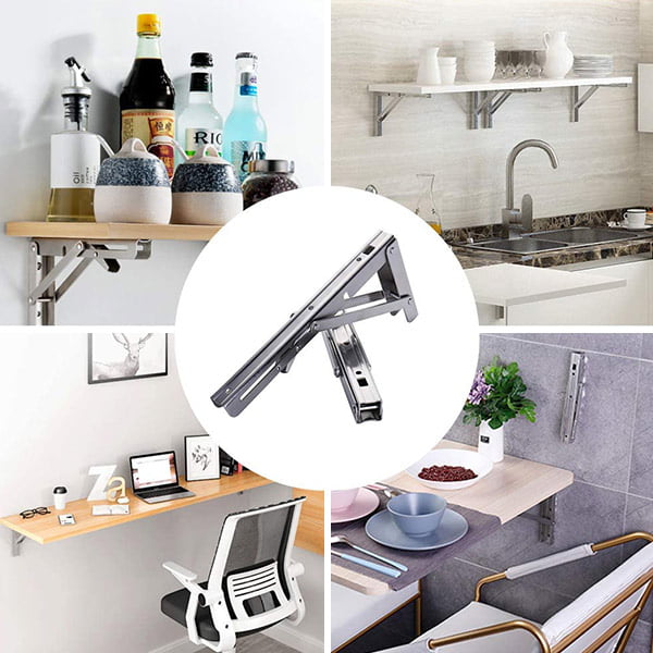 Vouwbare Beugel Set voor Dikke Klaptafels Multifunctioneel Design 2