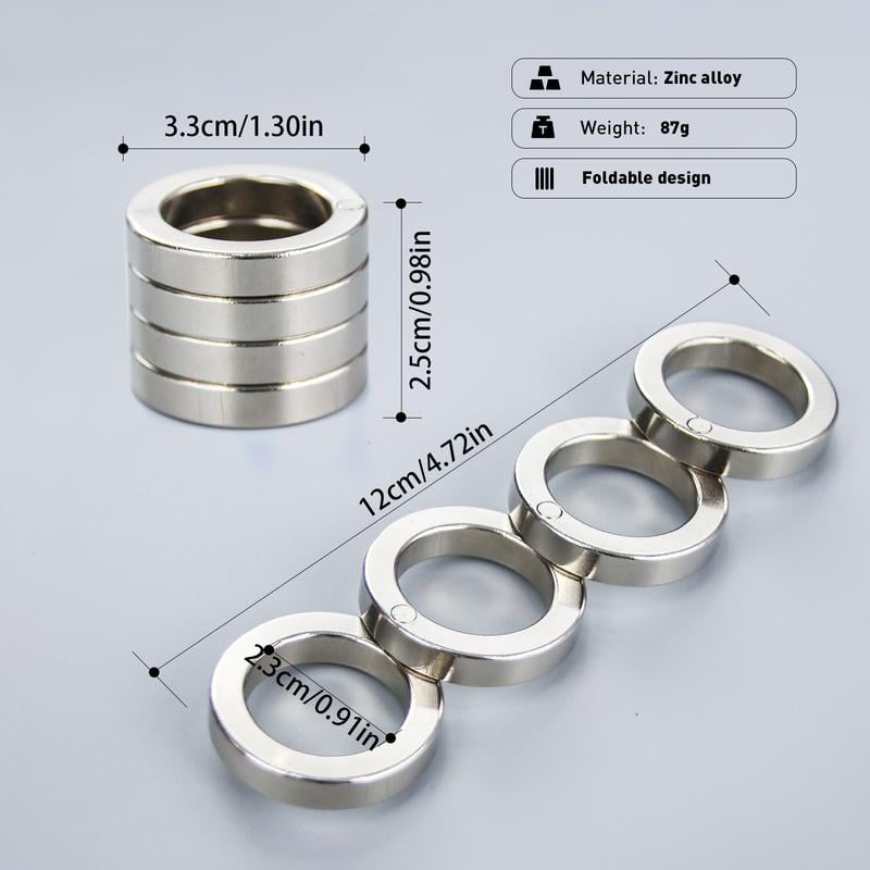 Vouwbare Stressverlichting Ring voor Volwassenen 3