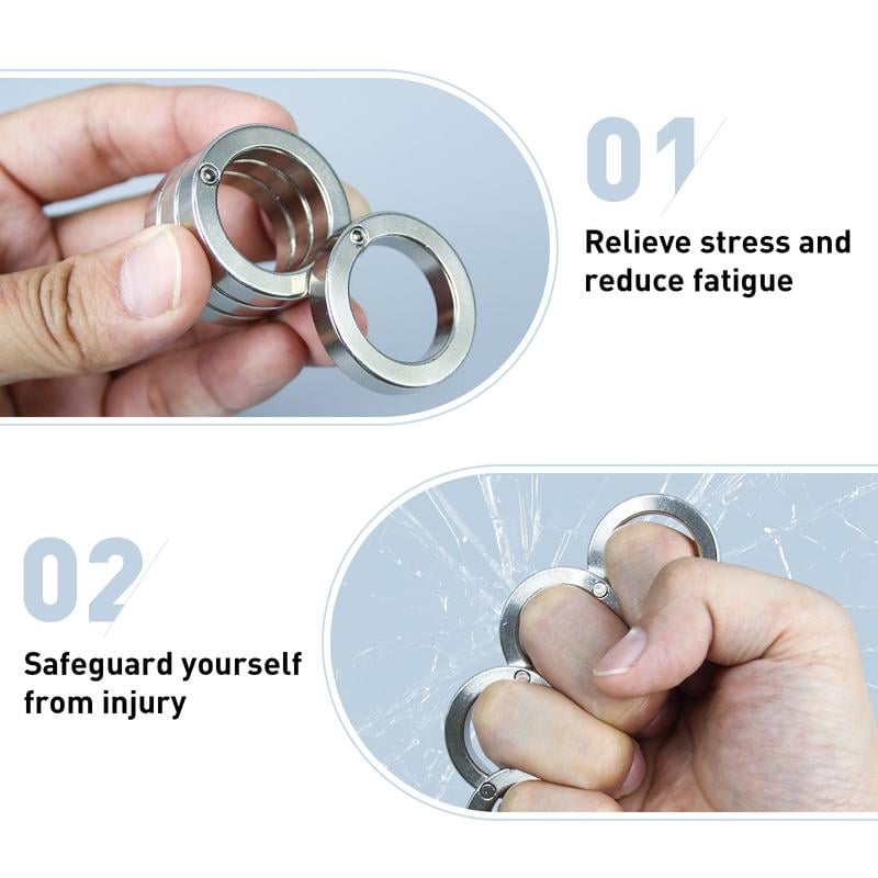 Vouwbare Stressverlichting Ring voor Volwassenen 6