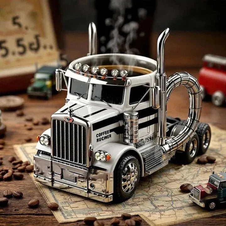 Vrachtwagenchauffeurs Koffiemok Met Authentiek Ontwerp 4