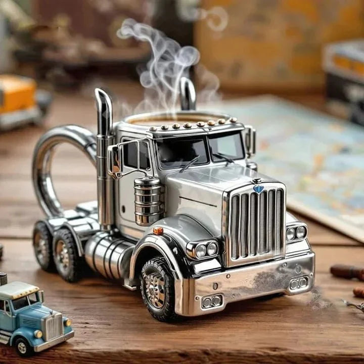 Vrachtwagenchauffeurs Koffiemok Met Authentiek Ontwerp 6