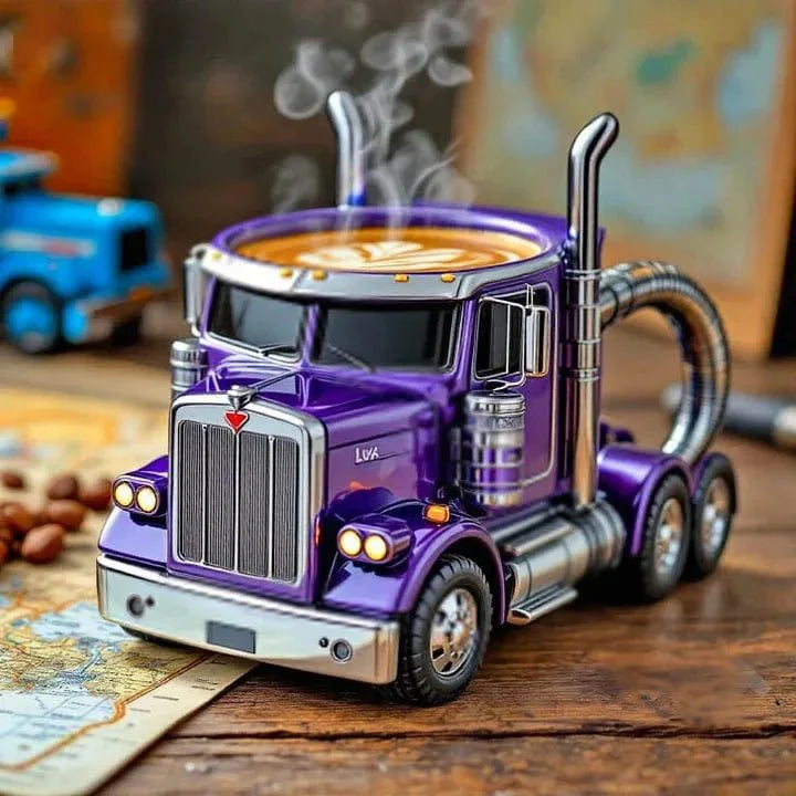 Vrachtwagenchauffeurs Koffiemok Met Authentiek Ontwerp 7