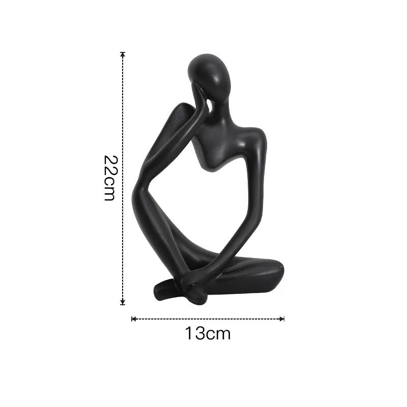 Vrouwelijke Sculptuur Abstracte Kunst voor Woondecoratie 9