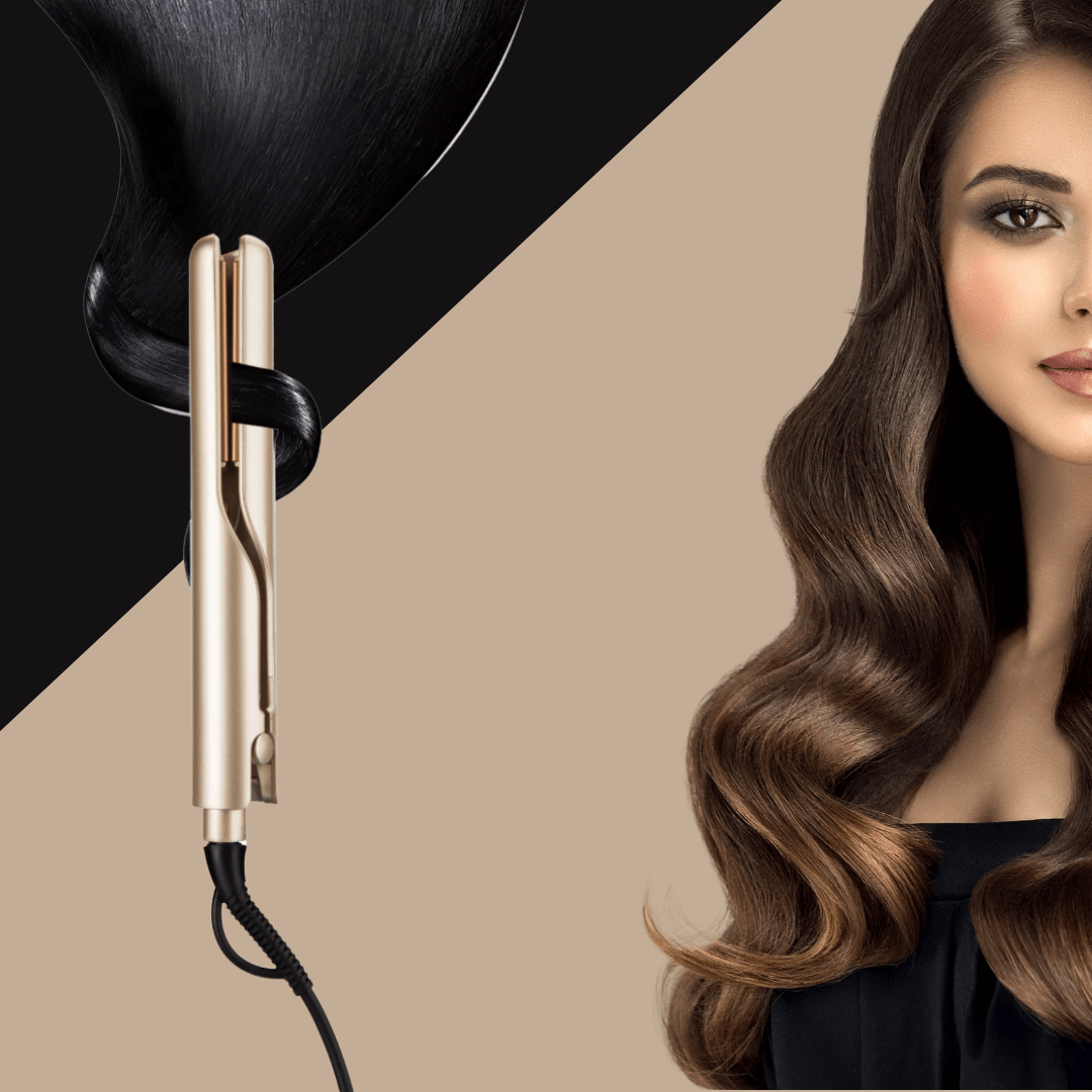 Vrouwen 2-in-1 Haarstyler voor Krullen en Steil Haar 4