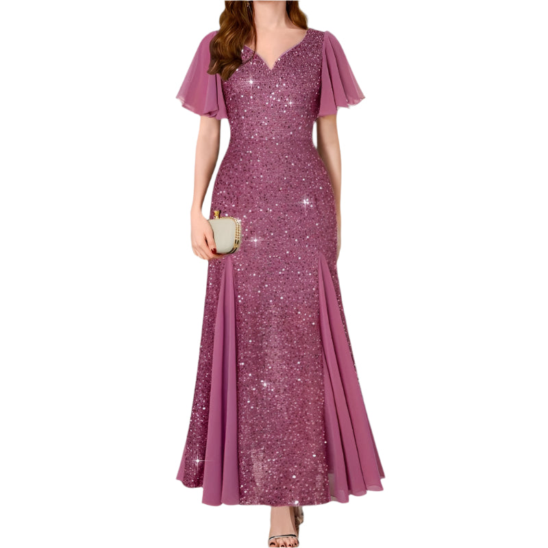 Vrouwen Avondjurk Met Hartvormige Halslijn Polyester 0