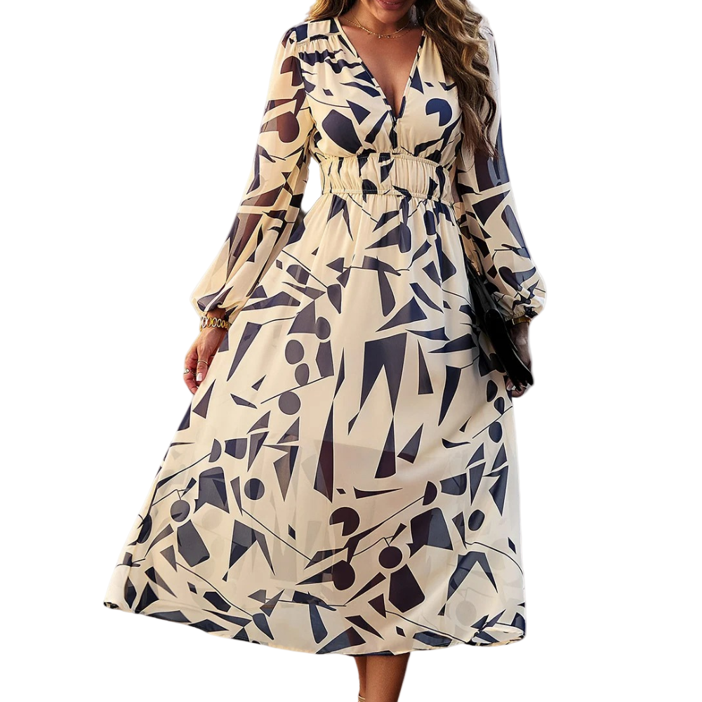 Vrouwen Festkjole Met Elegante Pasvorm 0
