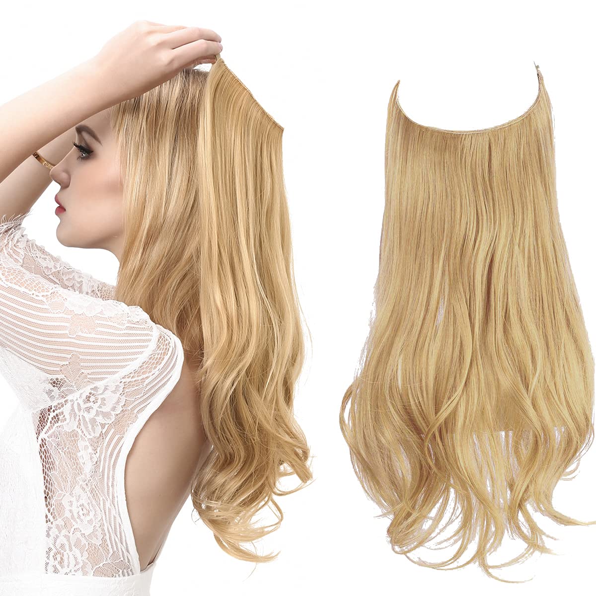 Vrouwen Haaraccessoire Onzichtbare Haarlokken 21