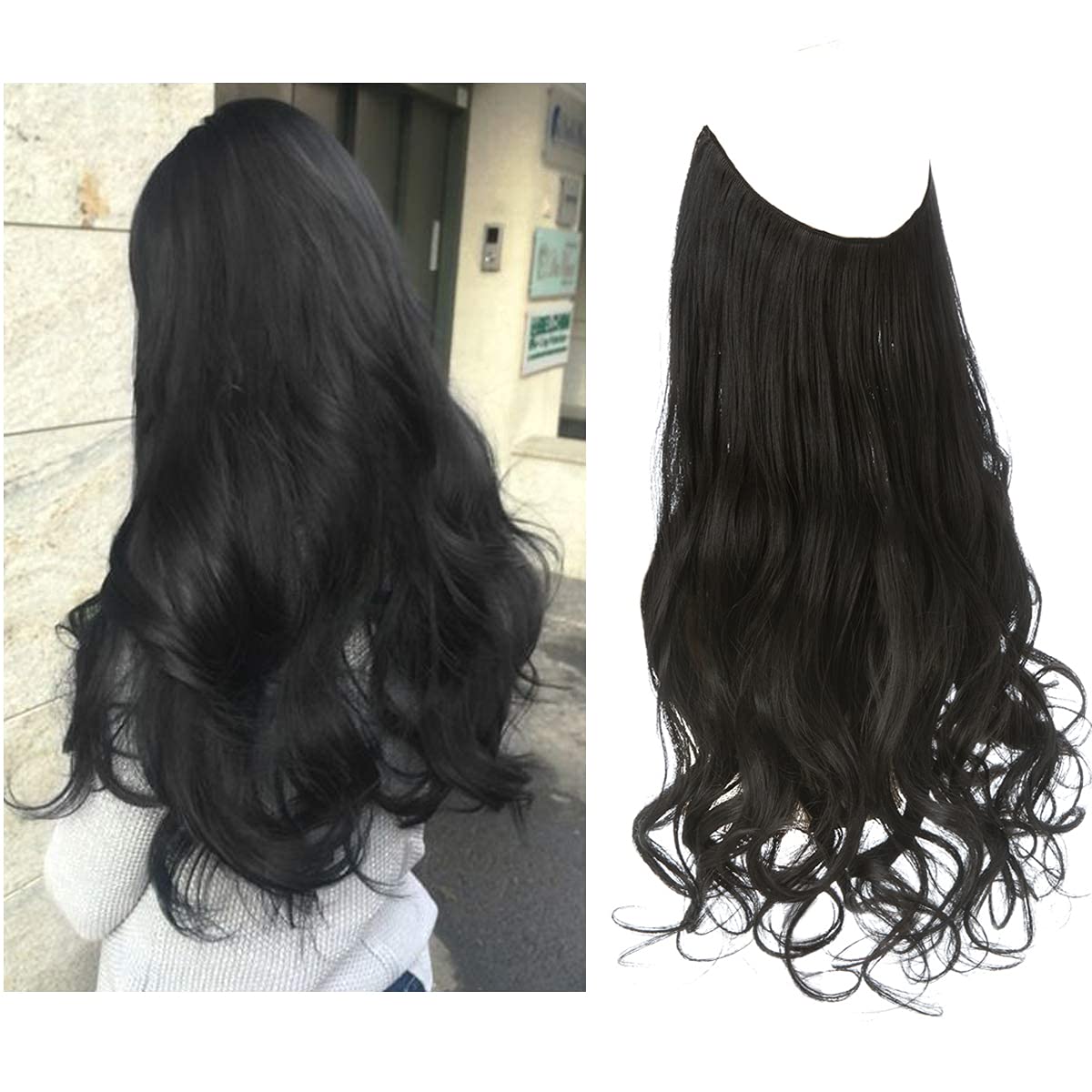 Vrouwen Haaraccessoire Onzichtbare Haarlokken 25