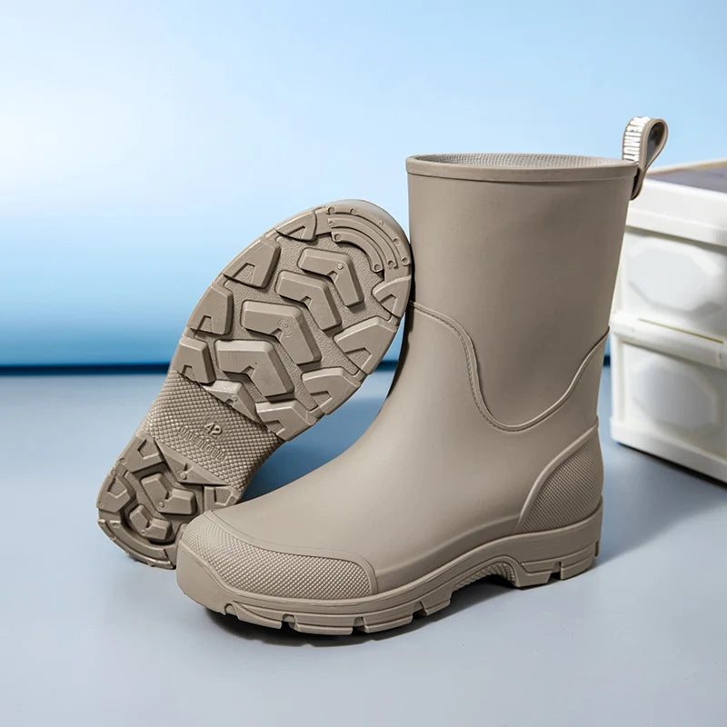 Vrouwen Mid-Calf Boots Waterdicht met Antislip Zool 4