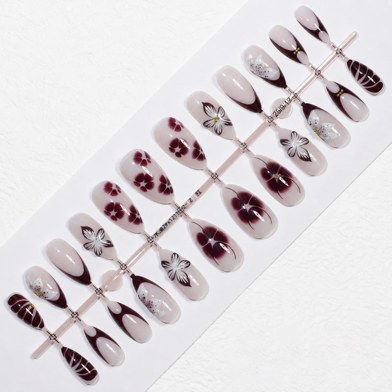 Vrouwen Nail Art Set Stijlvolle Boogdesigns 5