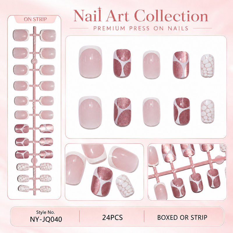 Vrouwen's DIY Kunstnagels Set Creatief Ontwerp voor Unieke Manicure 2