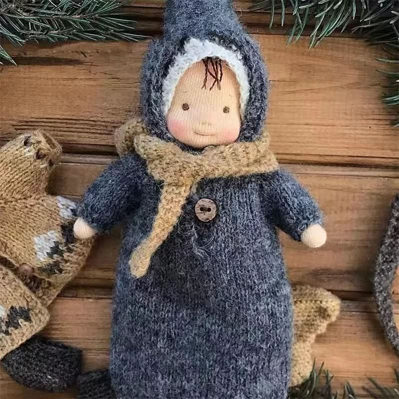 Waldorf-pop met accessoires voor kinderen 7