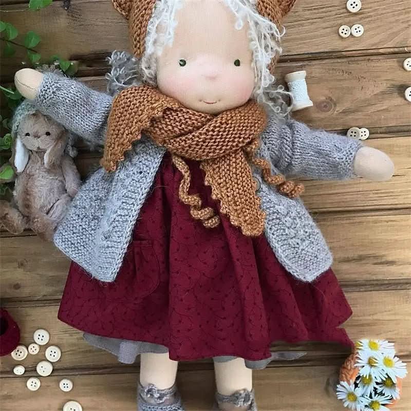 Waldorf-pop met accessoires voor kinderen 9