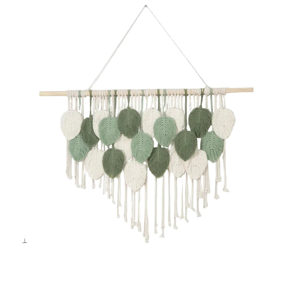 Wanddecoratie Geweven Bladeren Bohemian Stijl 6