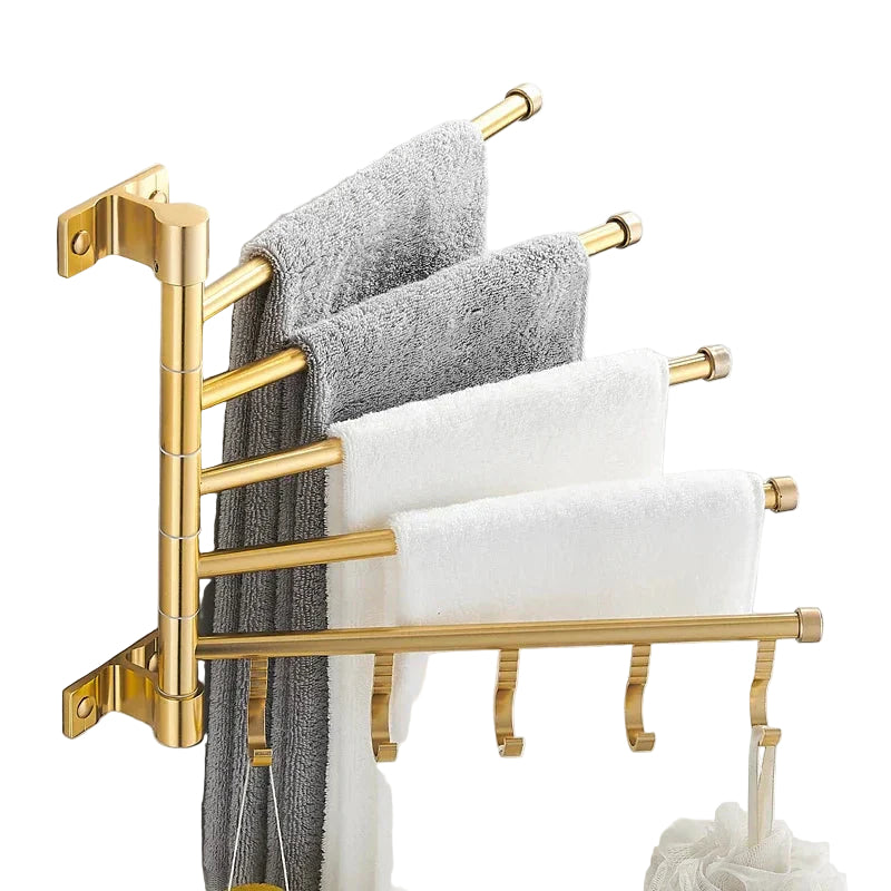 Wandgemonteerd Handdoekrek Draaibaar voor Badkamer 1