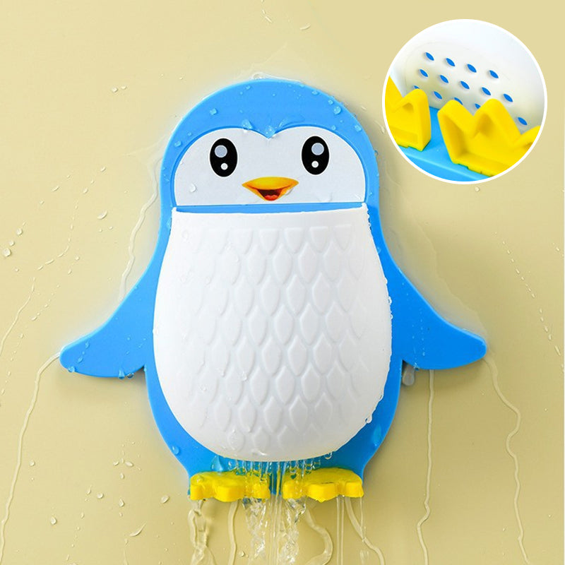 Wandgemonteerde Telefoonhouder in Pinguïn Design 3