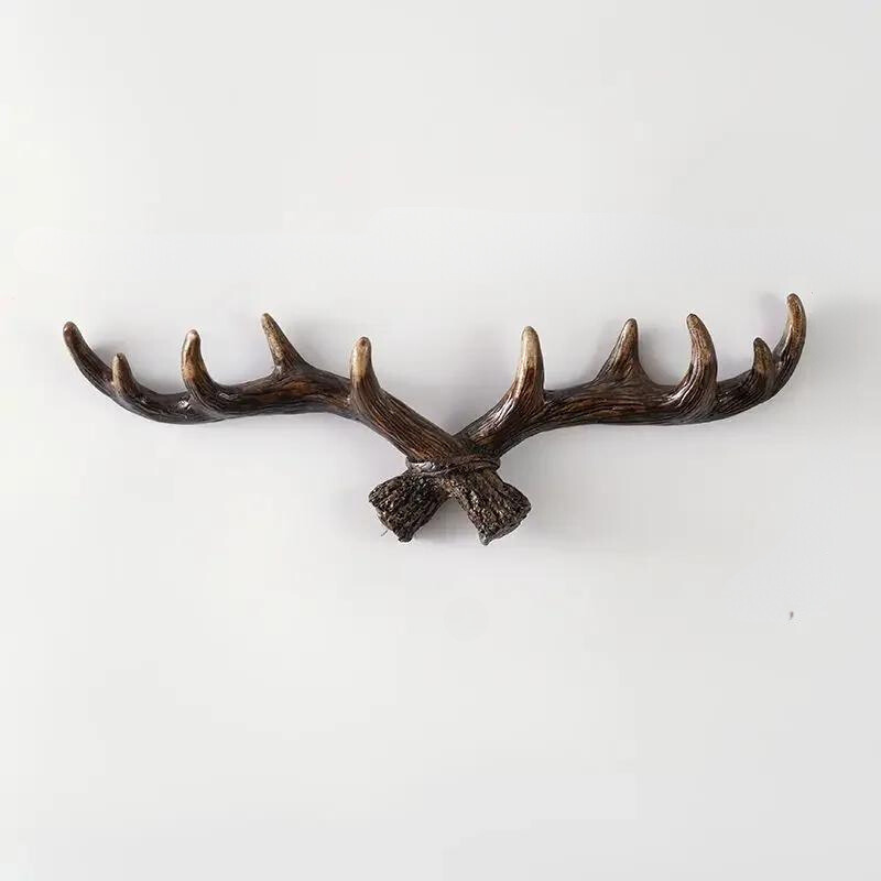 Wandhaak Gewei Vintage Stijl 3