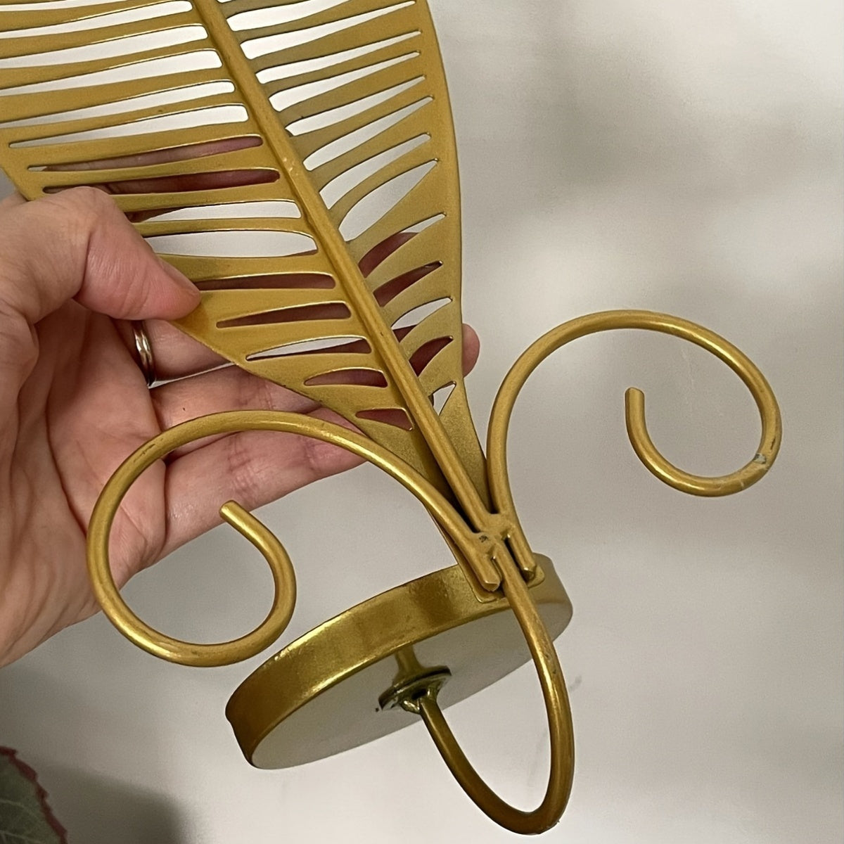 Wandkandelaars Bladmotief Modern Scandinavisch Design 2