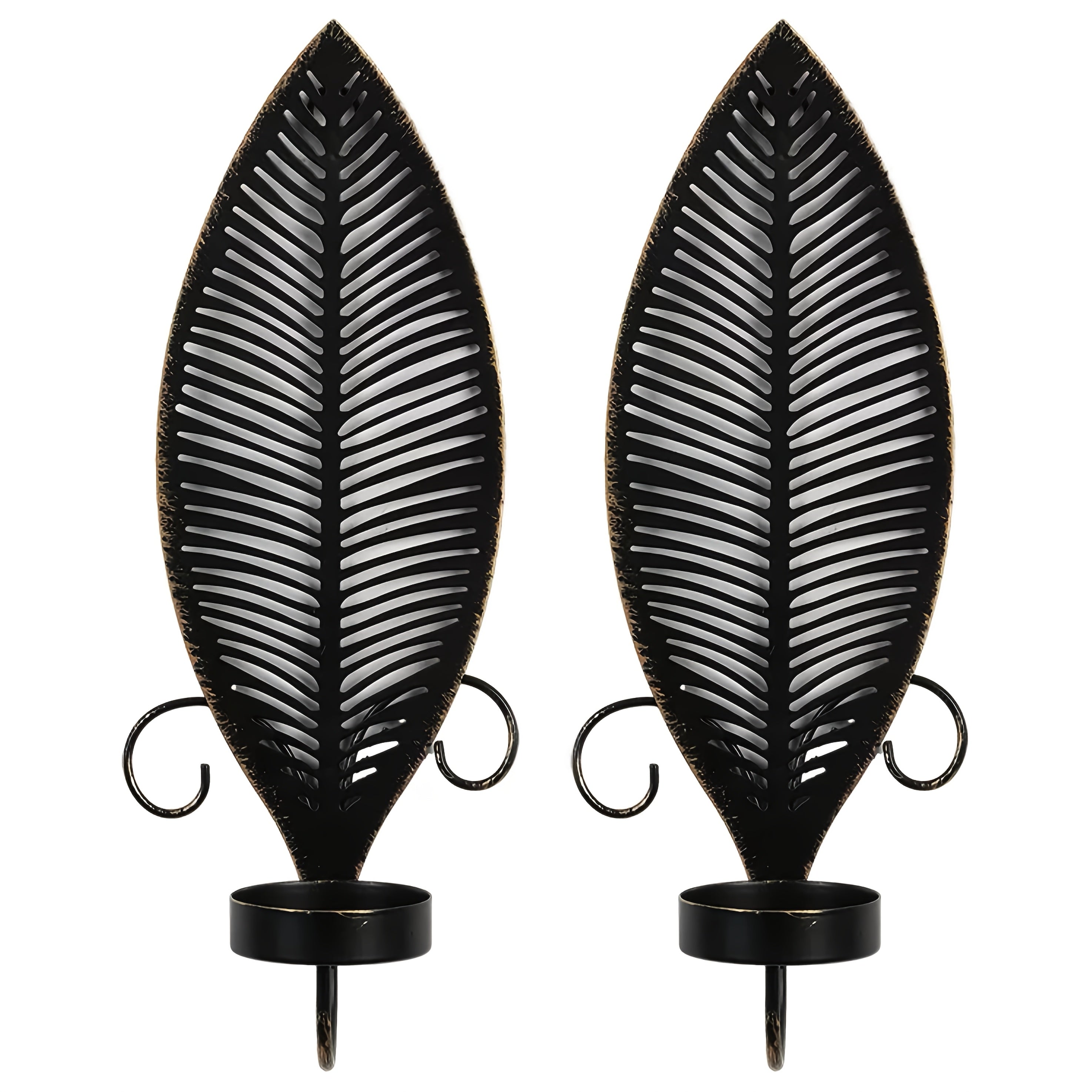 Wandkandelaars Bladmotief Modern Scandinavisch Design 5