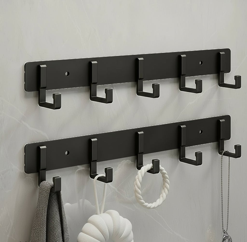 Wandkapstok met Zwarte Haken voor Modern Wonen 17