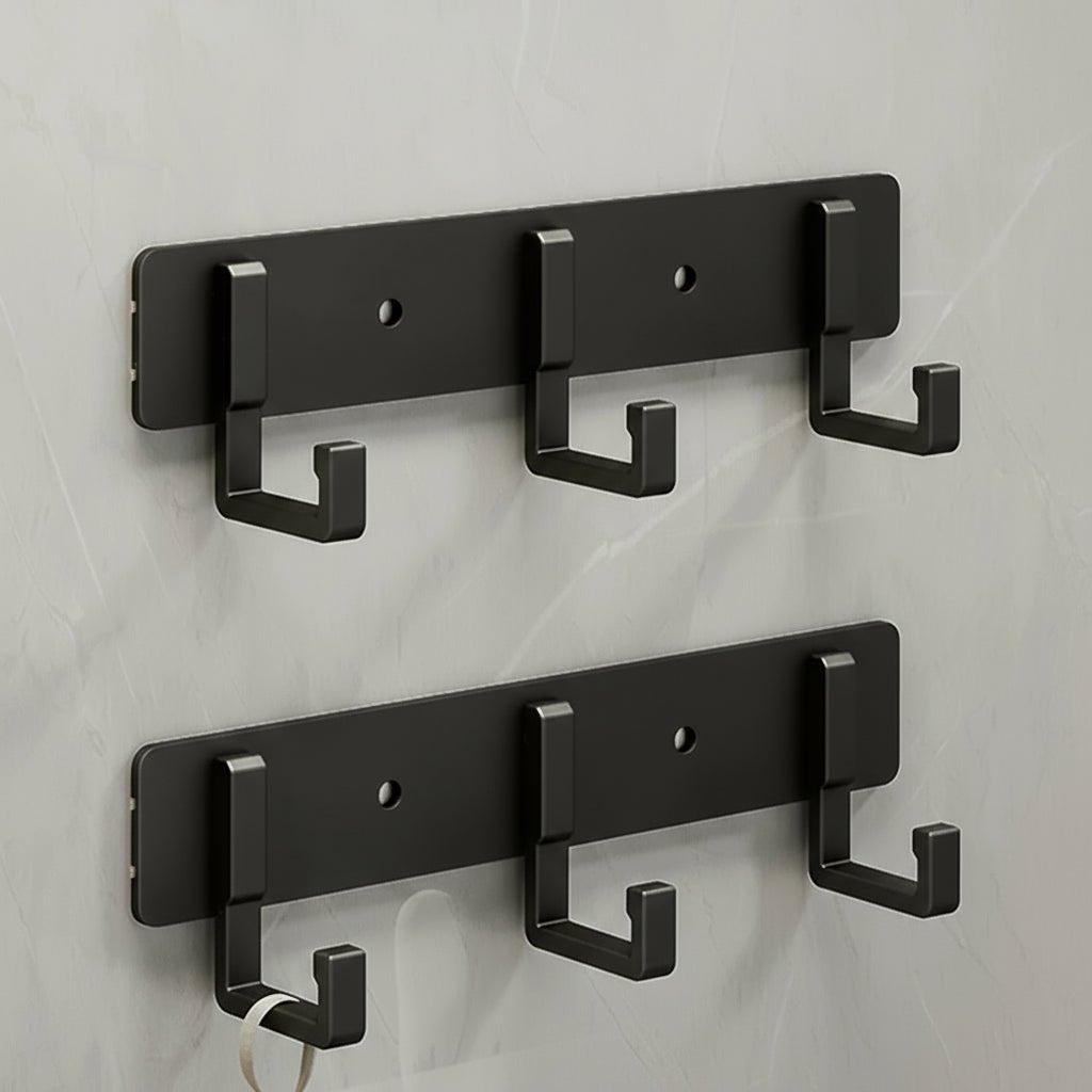 Wandkapstok met Zwarte Haken voor Modern Wonen 7