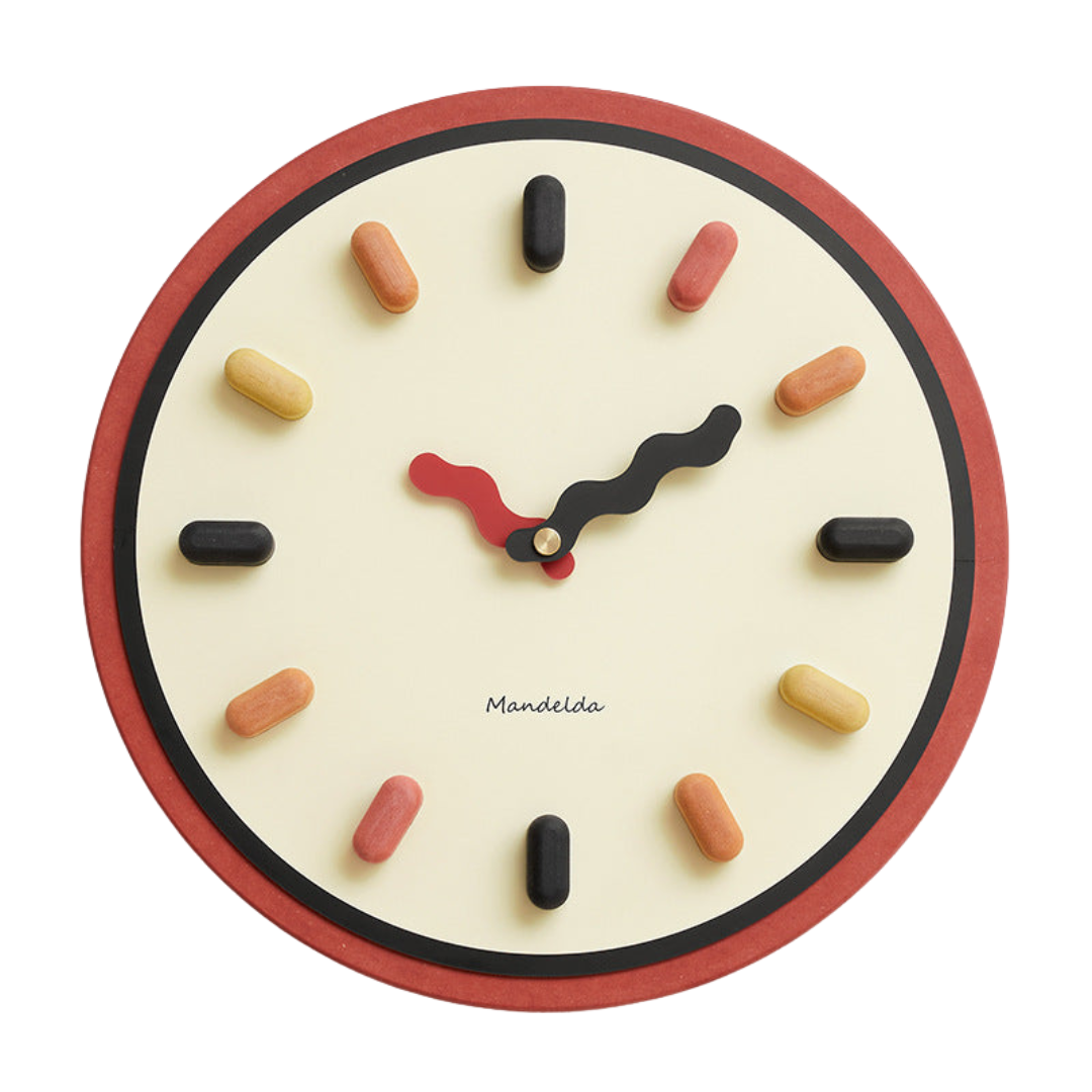 Wandklok 3D Nordic Stijl Creatief