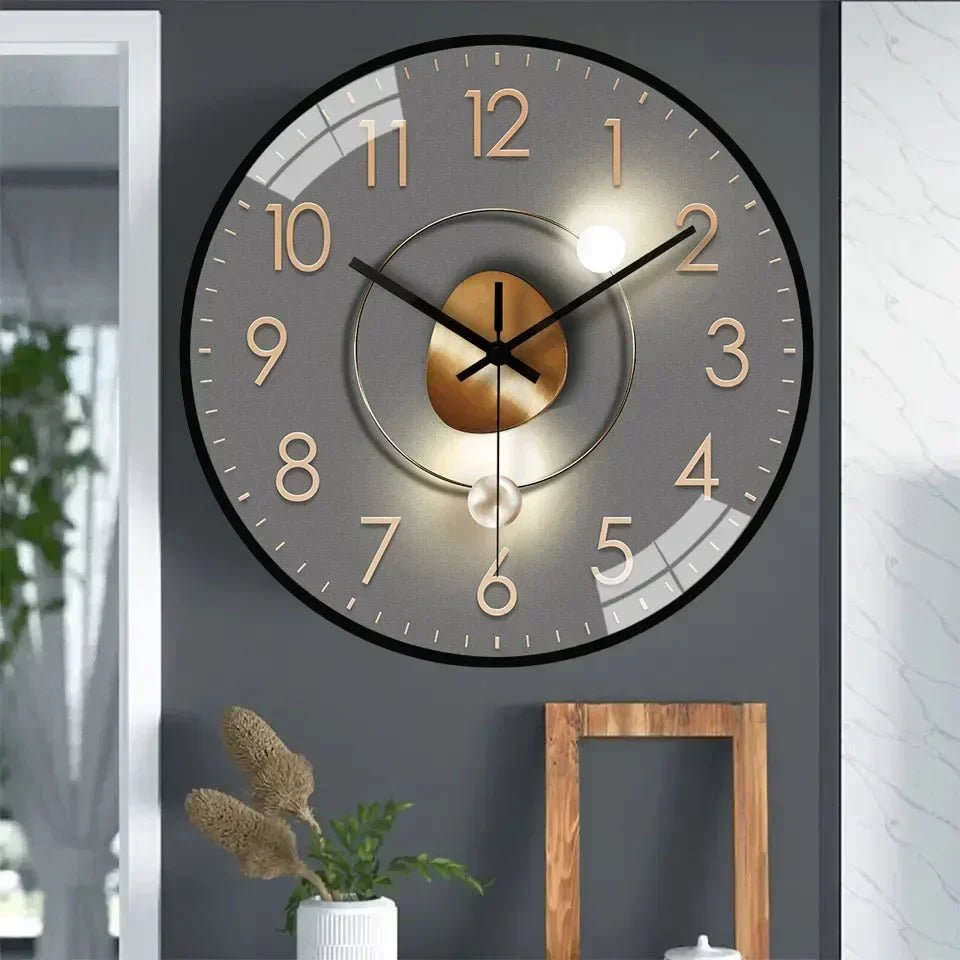 Wandklok Minimalistisch Design Stille Wijzerplaat 30 cm 3