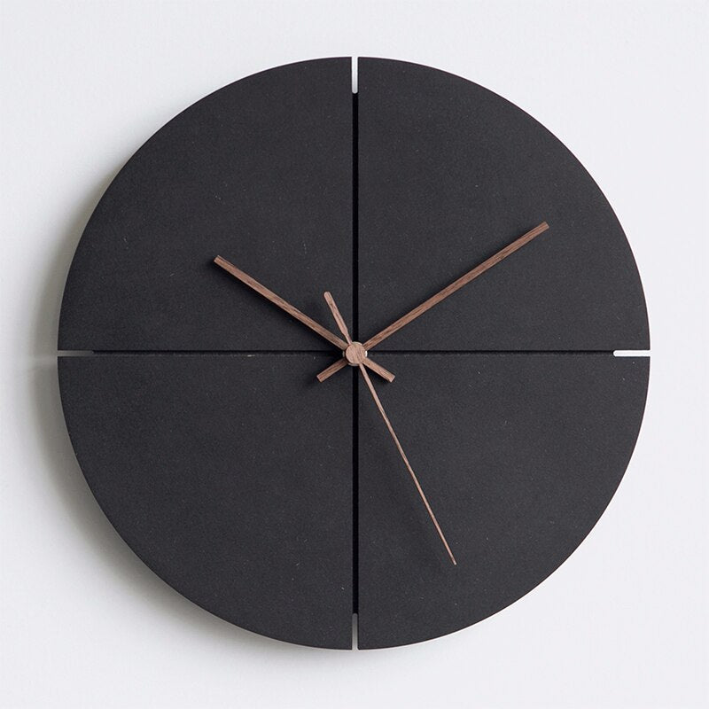Wandklok Minimalistisch Rond of Vierkant voor Thuis en Kantoor 0