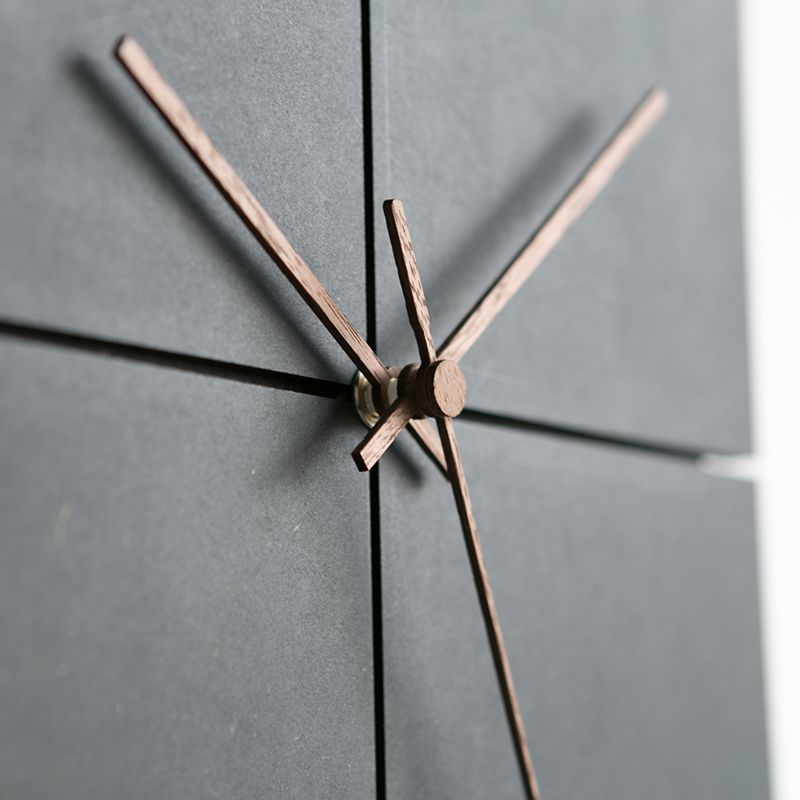 Wandklok Minimalistisch Rond of Vierkant voor Thuis en Kantoor 2