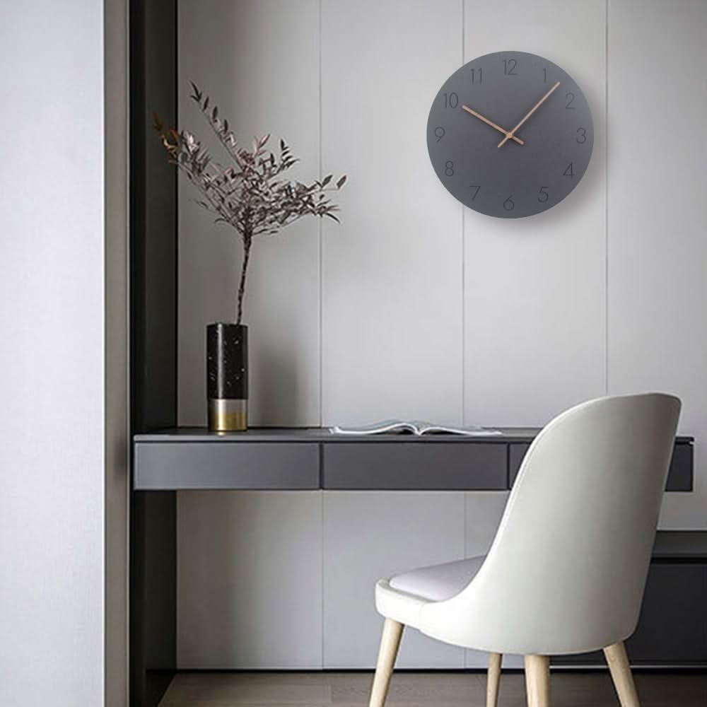 Wandklok Scandinavisch Design Stille Beweging 1