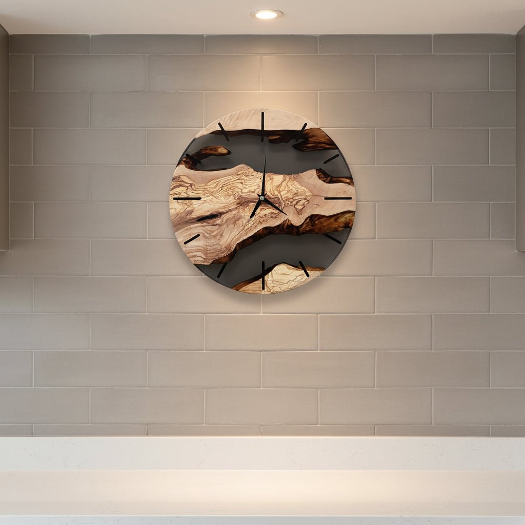 Wandklok Scandinavisch Design Stille Kwartsbeweging 5